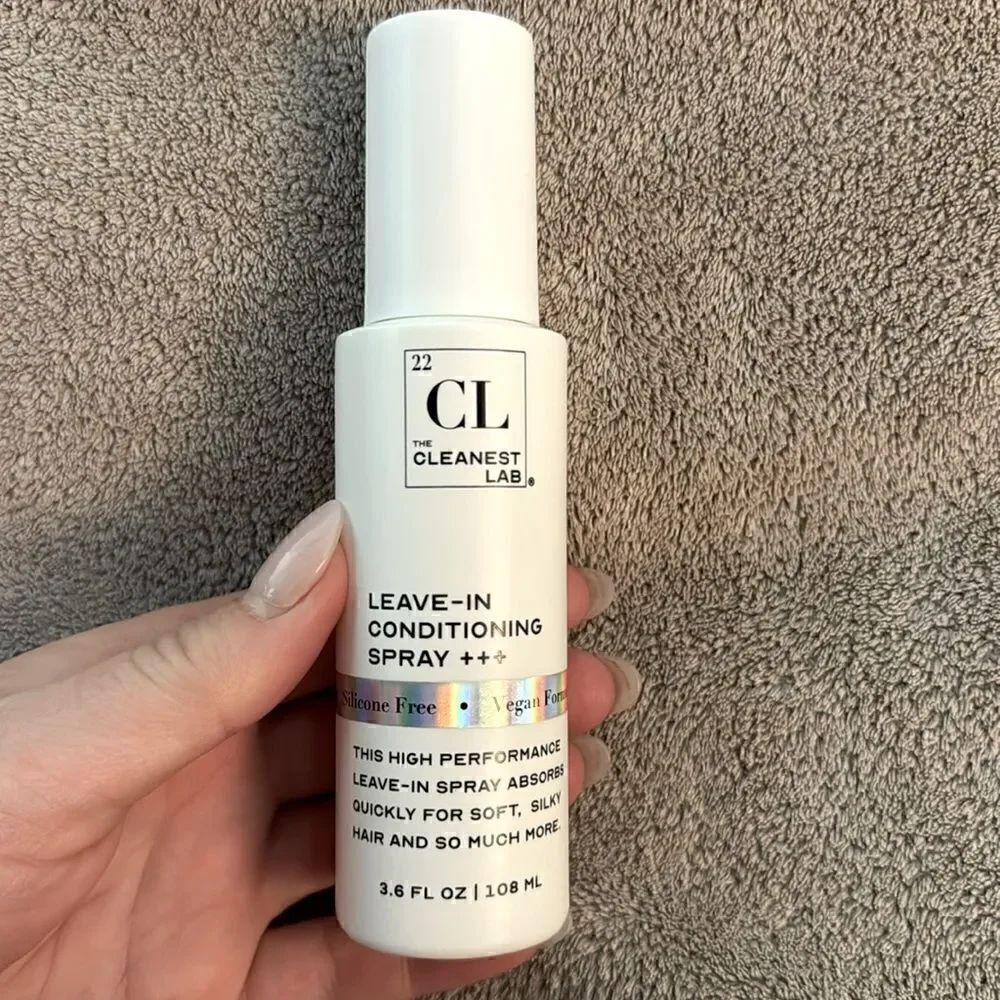 The cleanest lab leave in conditioning spray vegan silicone free gluten free